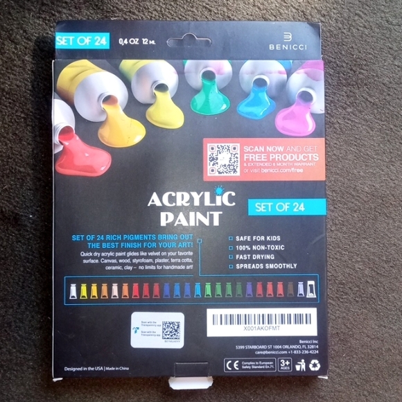 New Acrylic Paints 🎨 - Picture 2 of 3